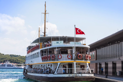 İstanbul'da güzel bir hava ve feribot keyfi