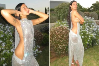 Dua Lipa, doğum gününde giydiği kıyafet ile ağızları açık bıraktı