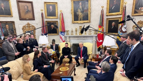 Trump, Zelenski ile görüştü: Orta Doğu tamam, sıra Kiev'de