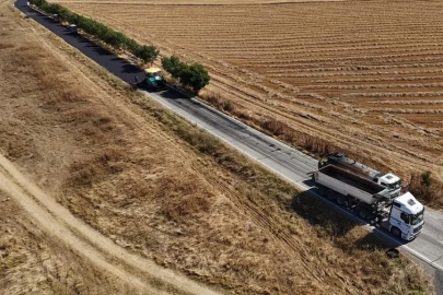 Yağcı Mahallesi yolunda ikinci etap asfalt çalışması tamamlandı
