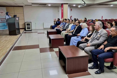 Kayseri Devlet Hastanesi’nde Risk Yönetim Kurulu Dönemsel Değerlendirme Toplantısı düzenlendi
