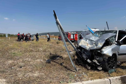 Kütahya’da trafik kazası: 1 ölü 5 yaralı
