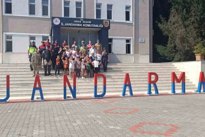 Genç ofis öğrencileri jandarmayı yakından tanıdı
