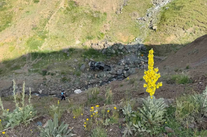 Palandöken Geçidi’nde feci kaza: 150 metrelik uçuruma yuvarlandı

