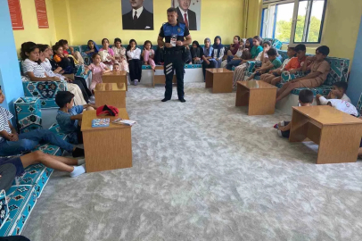 Erzincan’da öğrencilere güvenlik eğitimi verildi
