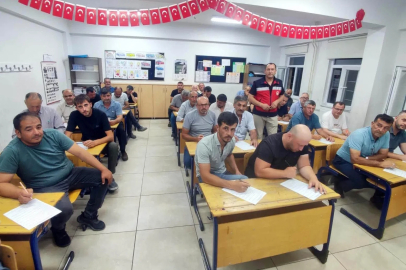 Simav’da tohum hazırlama makineleri kursu tamamlandı
