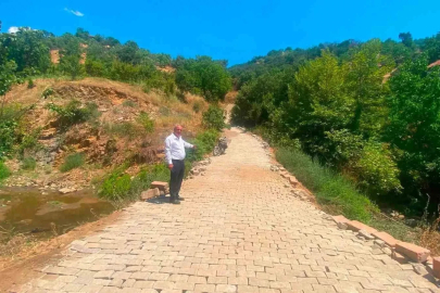 Sultanhisar’da yıllardır beklenen yol çalışması tamamlandı
