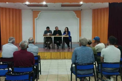 Mercan’da patates üreticileriyle toplantı yapıldı
