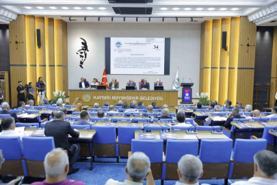 Kayseri Büyükşehir Meclisi 76 gündem maddesini karara bağladı
