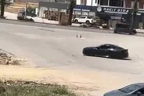 Elazığ’da lüks otomobiliyle drift yapan sürücüye 140 bin lira ceza
