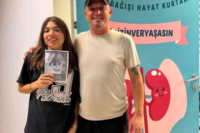 19 yaşındaki Selenay diyalizden kurtuldu
