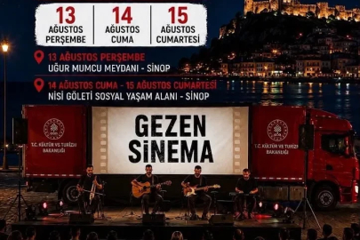 "Gezen Sinema" Sinop’ta
