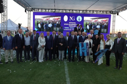 Kütahya Spor Akademisi Vakfı Tesisleri için temel atıldı