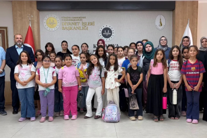 Müftü Dr. İrfan Açık, Yaz Kur’an Kursu öğrencilerini, ailelerini ve öğreticilerini tebrik etti
