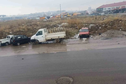 Sanayi sitelerinde ki atıl araçlar kaldırılıyor
