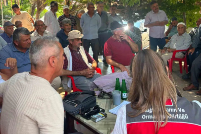 Seydikemer’de üreticilere tarımsal bilgilendirme eğitimi
