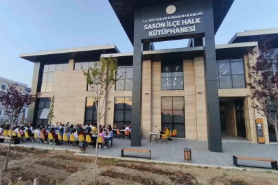 Sason kütüphanesi 6 ayda 93 bin 600 ziyaretçiye ulaştı
