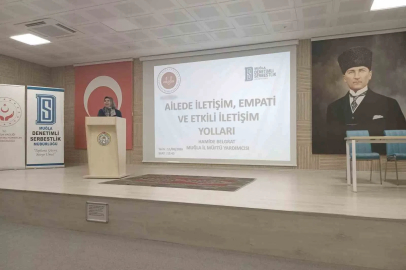 Muğla’da yükümlülere ’ailede iletişim ve empati’ konferansı
