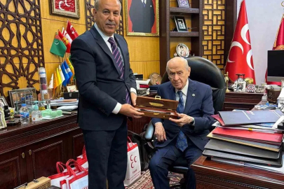 MHP İl başkanı Mehmet Sait Kılıç’tan, Bahçeli’ye ziyaret
