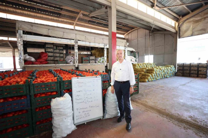 Şahinbey Belediyesi’nin "Üreticiden tüketiciye tarla fiyatına" projesine yoğun ilgi
