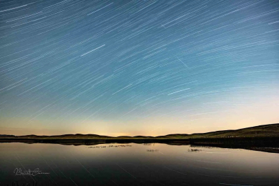 Van’da doğa fotoğrafçıları Perseid meteor yağmurunu gözlemledi
