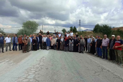 Havza’da taş ocağını genişletme planına mahalleli tepkisi
