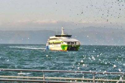 Bursa-İstanbul deniz otobüsü seferlerine hava engeli