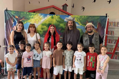 Aydın’da masallar çocuklar için sahneye taşındı
