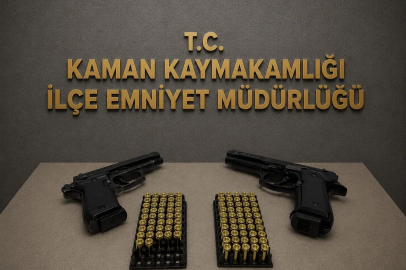 Kırşehir’deki denetimlerde çok sayıda silah ve mühimmat ele geçirildi
