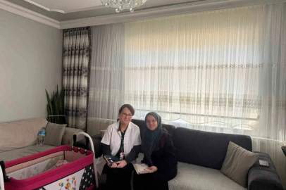 Düzce’de gebe ve lohusalara evde sağlık desteği
