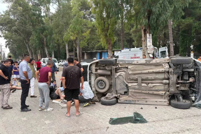 Osmaniye’de otomobil hafif ticari araçla çarpıştı: 5 yaralı
