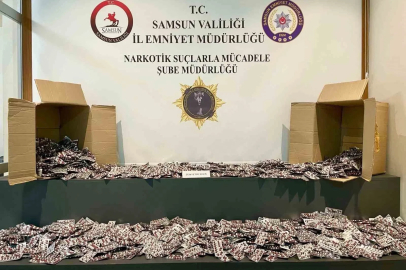46 bin uyuşturucu hap ele geçirildi

