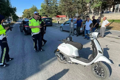 Karaman’da motosiklet kazası: 1 yaralı
