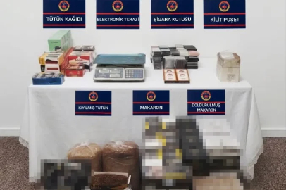 Yozgat’ta kaçak tütün operasyonunda 34 bin makaron ele geçirildi

