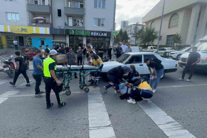 Bilecik’te motosikletin çarptığı yaya yaralandı
