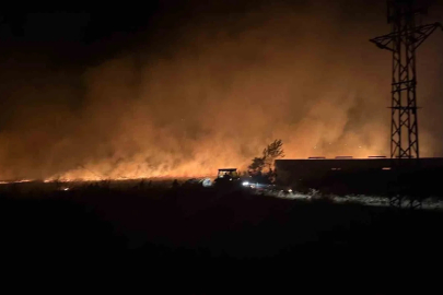 Çanakkale’de otluk alanda çıkan yangın söndürüldü

