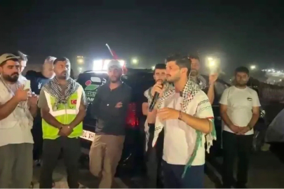 Filistin Konvoyu, Irak’ın İbrahim Halil Sınır Kapısı’nda 4. gününde bekletiliyor
