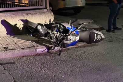 Çorum’da otomobil ile motosiklet çarpıştı: 1 yaralı
