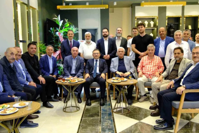 Erzurum iş dünyası, STK temsilcileri ve siyasiler bu açılışta buluştu
