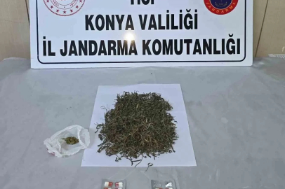 Konya’da jandarmadan uyuşturucu operasyonları: 4 tutuklama
