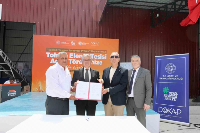 Vezirköprü Tohum Eleme Tesisi hizmete açıldı
