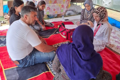 Düzce’de mevsimlik tarım işçilerine sağlık taraması yapıldı
