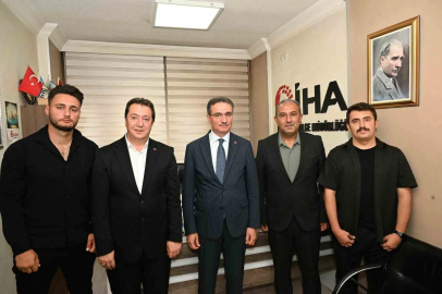 Vali Baruş’tan İHA Erzurum Bölge Müdürlüğü’ne ziyaret
