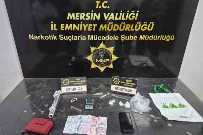 Mersin’de uyuşturucu operasyonu: 2 şüpheli tutuklandı
