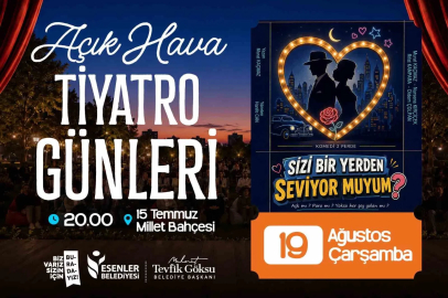 Esenler’de açık hava tiyatro günleri başlıyor
