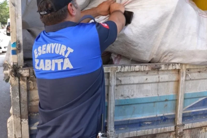 Esenyurt’ta kaçak döküme ceza yağdı
