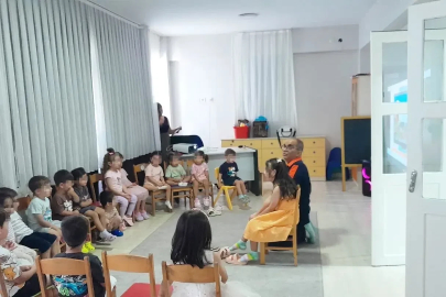 Aydın’da miniklere afet ve yangın farkındalık eğitimi verildi
