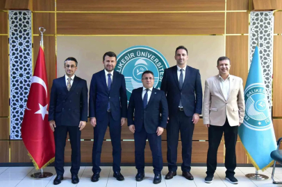 BİK Genel Müdürü Abdulkadir Çay’dan Rektör Oğurlu’ya ziyaret
