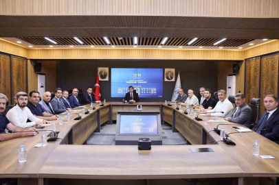 Erzincan’da İl Özel İdaresi çalışmaları değerlendirildi
