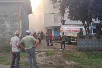Çaycuma’da odunluk yangınına ilk müdahaleyi jandarma ekipleri yaptı
